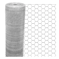 Delta Force - Malla Hexagonal Galvanizada 0.8 M X 25 M Para Cerco