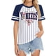 thumbnail image 3 of Camiseta Talovee para el día del partido de béisbol con cuello en V para mujer, azul, talla M, 3 of 3
