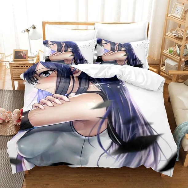 Fashion Brynhildr in The Darkness Bedding Set Single Twin Full Queen King Size Bed Set Adult Kid Bedroom Duvet cover SetsBed Sheets