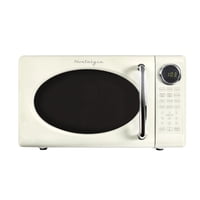 Horno Microondas Nostalgia Retro 700W 20L Con 8 Auto-Cook Ivory