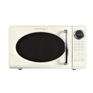 Horno Microondas Nostalgia Retro 700W 20L Con 8 Auto-Cook Ivory