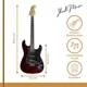 thumbnail image 2 of Guitarra Electrica Stratocaster Ibrah + Amplif + Accesorios Rojo, 2 of 3