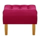 thumbnail image 5 of Sofa Retro 3c + 2 Pouf Felpa 04 Burdeo, 5 of 6