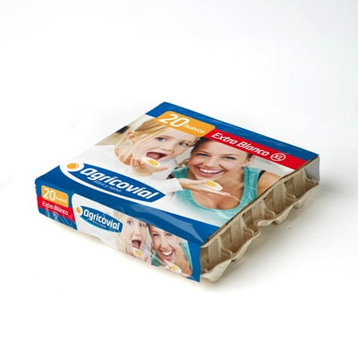 Huevo Blanco Extra Grande 20 Un 20 Un Agricovial