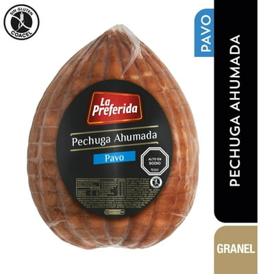 Pechuga Pavo Ahumada Granel 250 G La Preferida