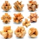 thumbnail image 1 of Puzzle Madera 3d Kongming Lock 10 Diseños, 1 of 3