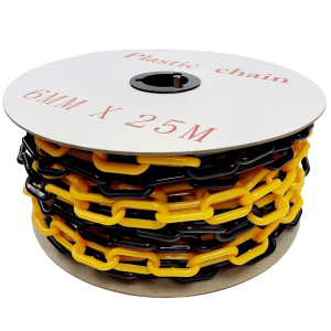 Linea Sport - Cadena De Plástico Delimitadora 6Mmx25M