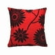thumbnail image 1 of Fundas de Cojín con Diseños y Colores 43x43 cm - Girasol Rojo, 1 of 3