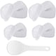 thumbnail image 1 of 4 moldes triangulares para onigiri con pala métrica, 2 tamaños, aptos para sushi, para hacer bolas de arroz, para cocina, bricolaje, almuerzo, bento, picnic, restaurante., 1 of 7