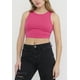 thumbnail image 3 of Polera Mujer Sin Mangas Crop Fucsia Corona, 3 of 5