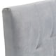 thumbnail image 2 of Respaldo De Cama 1.5 Plazas Manarola Felpa Gris, 2 of 3