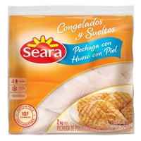 Pollo Pechuga Entera Congelada 2 Kg Seara