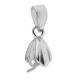 thumbnail image 3 of 925 Plata De Ley Pinch Clip Bail Broche Charm Bead Pendant Connector 6.5mm, 3 of 5