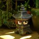 thumbnail image 2 of Linterna Gardenfans de 17 cm para jardín, decoración Zen con LED solar, 2 of 7
