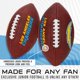 thumbnail image 3 of Football Franklin Sports NFL Los Angeles Chargers Juvenil, 3 of 8