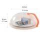 thumbnail image 2 of Say Goodbye to Microwave Mess with Our Professional Food Splatter Cover - Keep Your Microwave Clean and Your Food Fresh with Steam Vents and Convenient Handle - Perfect Size for Kids and Adults - Grea, 2 of 4