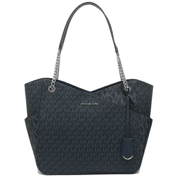 Cartera Michael Kors Jet Set Large Logo Shoulder Bag 35F1Stvt3B001 Negro