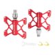 thumbnail image 5 of Pedales De Plataforma Plana Para Bicicleta, Ciclo De Bicicleta De Monta?a, Piezas De 9/16 Pulgadas, Color Rojo, 5 of 5