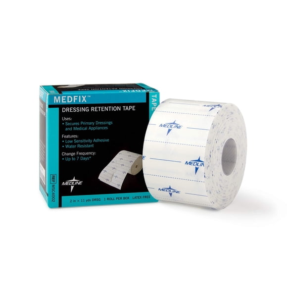 Cinta adhesiva Medline MedFix S-Release para apósitos, 2 cm x 10 m