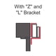 thumbnail image 4 of Soporte Seco-Larm E-941S-1K2B/ZQ para cerradura magnética de 1.200 lb, 4 of 4