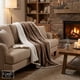thumbnail image 1 of Manta Sherpa Beige 130 x 170 cm Comfy Bliss 1 un, 1 of 1