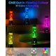 thumbnail image 4 of Lámpara AONESY de luz con movimiento, 17 colores y control remoto, 4 of 8