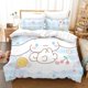 thumbnail image 1 of Cinnamoroll Gift 0# Quilt Duvet Cover Set Super Home Textiles 3-Piece Bedding Set, 1 of 5