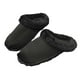 thumbnail image 2 of Forro De Zapatillas De Felpa, Funda Gruesa De Felpa Con Agujeros Para Zapatos, Para Baño, Cocina, 25 Cm, Negro, 2 of 3