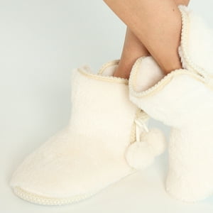 Bbz Barbizon - Pantufla De Mujer Bota New Charcoal