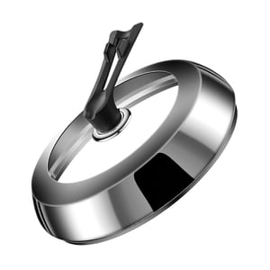 Magideal - Tapa Para Olla, Tapa Universal, Tapa Transparente De Acero Inoxidable Para Olla Para Freír Patatas Fritas, Accesorios De Cocina, Olla Para Freír De Co 30 Centímetros