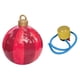 thumbnail image 5 of Bola Inflable De Navidad Accesorios De 20 Pulgadas Bola De Navidad Para Exteriores Festival Jardín Rayas Rojas, 5 of 5