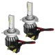 thumbnail image 1 of 2 x h4 / 9003 llevó el kit de conversión de bombillas de los faros 60w 7600lm 6000k ip68 astilla, 1 of 5