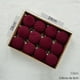 thumbnail image 5 of Pack 12 6CM Esferas Bambalinas De Terciopelo Adornos Navidad Rojo Verde, 5 of 5