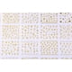 thumbnail image 4 of 30 hojas de pegatinas doradas para uñas, suministros para decoración de uñas 3D, calcomanías metálicas para uñas, estrellas, lunas, corazones, mariposas, purpurina, diseño de uñas, pegatinas autoadhes, 4 of 8