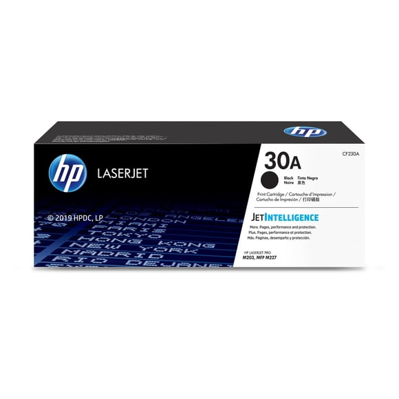 Tóner HP 30A Negro Laserjet Original