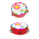 thumbnail image 3 of Pandero Musical Infantil Rojo De Flores - PB-C8, 3 of 3