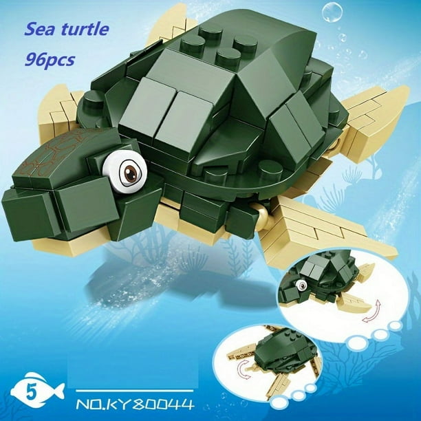 Sea Animals Building Blocks Toys, Early Educational Toy For Kids, Xmas Gift