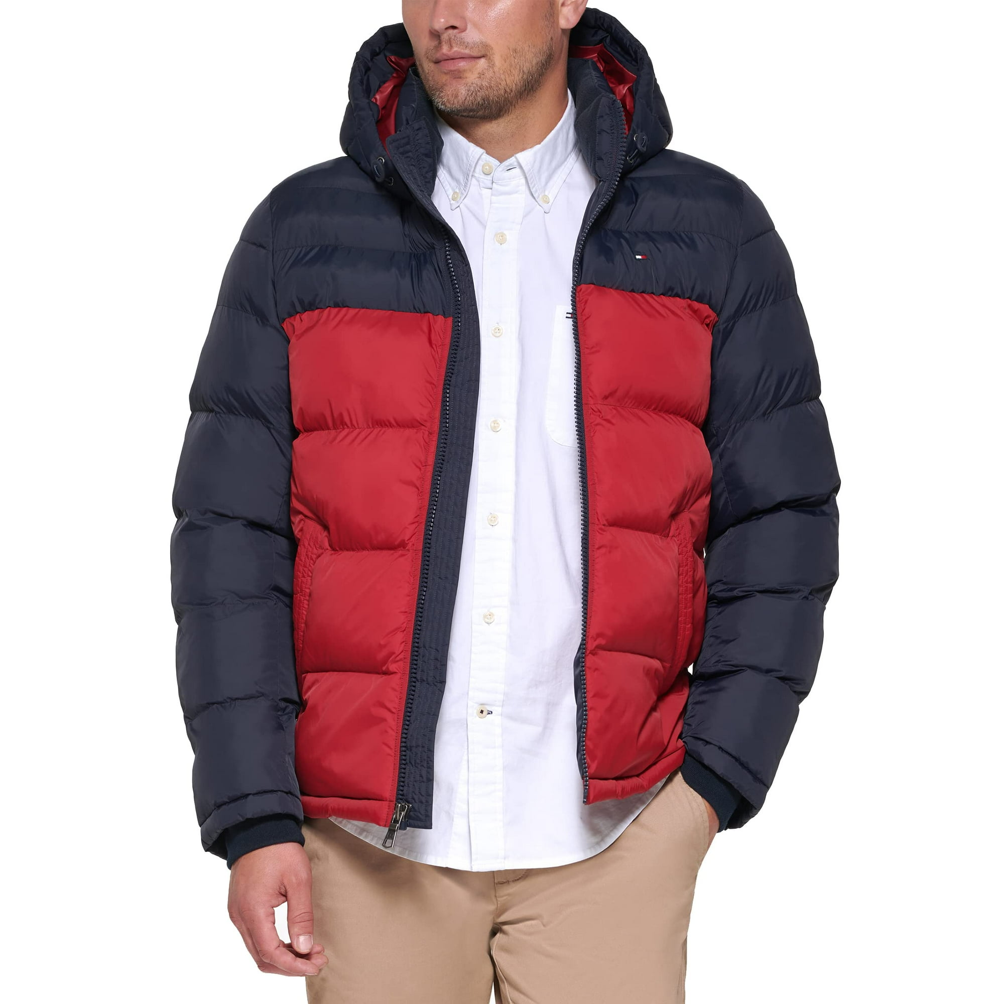 Chaqueta Tommy Hilfiger Classic Con Capucha Acolchada Para Hombre
