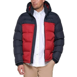 Chaqueta Tommy Hilfiger Classic Con Capucha Acolchada Para Hombre Xxl
