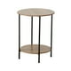 thumbnail image 1 of Mesa Lateral Redonda Noruega Industrial Café, 1 of 3