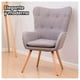 thumbnail image 3 of Sillón Poltrona Decorativo con Diseño Nórdico gris 0, 3 of 6