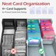 thumbnail image 5 of Caja de almacenamiento de tarjetas coleccionables ENTUMO de 4 filas, más de 3200, con fundas y separadores, 5 of 6
