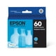 thumbnail image 1 of Cartucho de tinta cian de capacidad estándar EPSON 60 DURABrite Ultra (T060220), 1 of 2