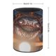 thumbnail image 2 of Choo-Choo Charles-theme Cylinder Pen Holder Pencil Organizer with Flannel Lining PVC Leather Material Cardboard Base for study work 10*8CM, 2 of 6