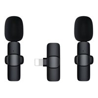 Genérico - Micrófono Inalámbrico Lavalier Clip Tipo C Plug-Play