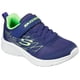 thumbnail image 2 of Zapatilla Skechers Microspec-Texlor para niño, color azul marino y lima, 9 niños pequeños, 2 of 9