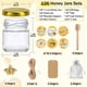 thumbnail image 2 of Mini frascos de miel Aliggbent, 126 piezas, 45 ml con cucharillas, 2 of 6