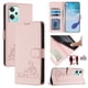 thumbnail image 5 of Funda tipo cartera FOXDOCK para Oneplus Nord 2 Lite con soporte, ranuras, RFID, diseño de gato, 5 of 5