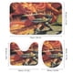 thumbnail image 3 of Calabozos y dragones-theme 4-Piece Shower Curtain Set with Rugs, Waterproof Bathroom Decor Set Includes Bath Mat, U-Shaped Rug, Toilet Lid Cover and Curtain with Hooks, 3 of 6