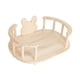 thumbnail image 3 of Cama De Madera Para Conejos, Estable, 2 En 1, Cama Nido De Madera Para Mascotas, Para Conejillos De Indias, Gatitos, Ovalada, 3 of 5
